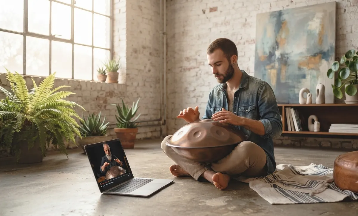 Curso handpan online guía completa cómo aprender